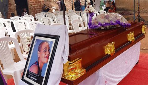 Agony And Tears As Lady Graces Body Arrives For Burial Ceremony In