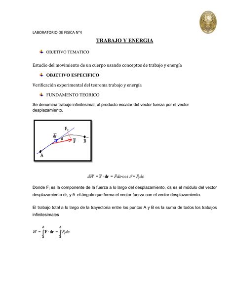 Trabajo Y Energia PDF