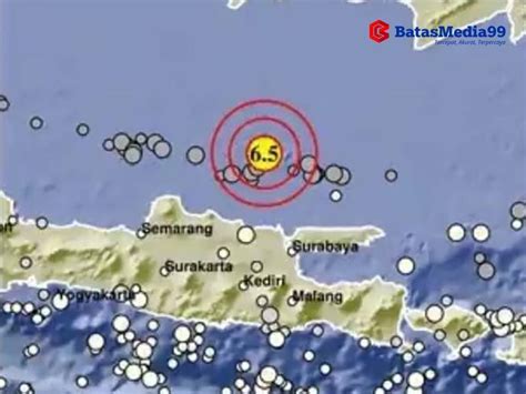 Hingga Pagi Ini Gempa Susulan Sebanyak Kali Mengguncang Tuban