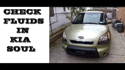 How To Check Kia Soul Fluids Maintenance Youtube