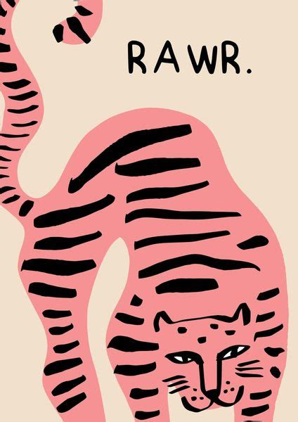 Kaufen Rawr Poster Online Dearsam De