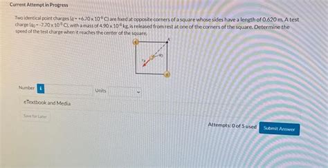 Solved Two Identical Point Charges Q C Are Fixed Chegg