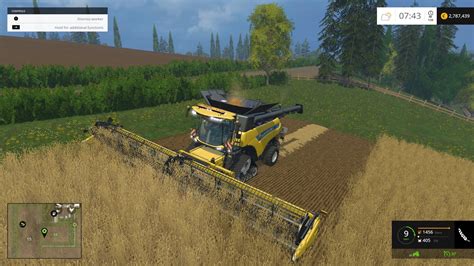 New Holland Combines Cutters And Trailer Pack V11 • Farming Simulator