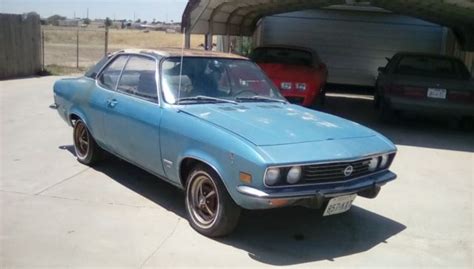 1973 Opel Manta Luxus Rare Classic For Sale