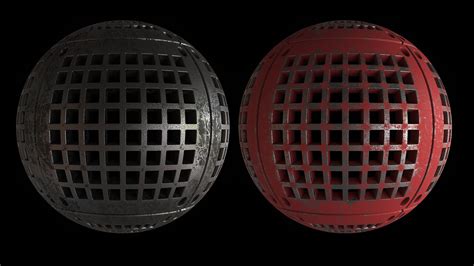 ArtStation - Metal Grill Material /PBR/.sbsar/.sbs | Game Assets