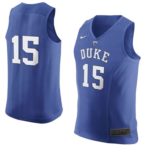 Nike 15 Duke Blue Devils Royal Hyper Elite Authentic Performance