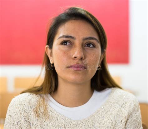 Close Up Of Latina Clubbing Partying Stock Image Image Of Female Black
