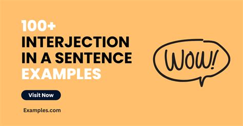 100 Interjection In A Sentence Examples How To Write Tips Examples