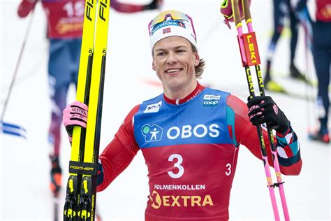 Ski de fond Johannes Hoesflot Klæbo annonce son grand retour en