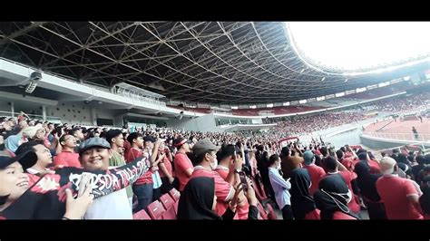 Indonesia Raya Menggema Di Stadion Gelora Bung Karno Jakarta I Piala