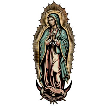 Our Lady Of Guadalupe Colored Our Lady Lady Of Guadalupe Guadeloupe