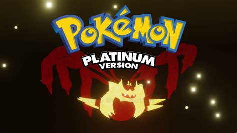 Pokemon Platinum Title Screen Update Youtube