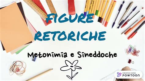 Metonimia E Sineddoche Due Figure Retoriche Youtube