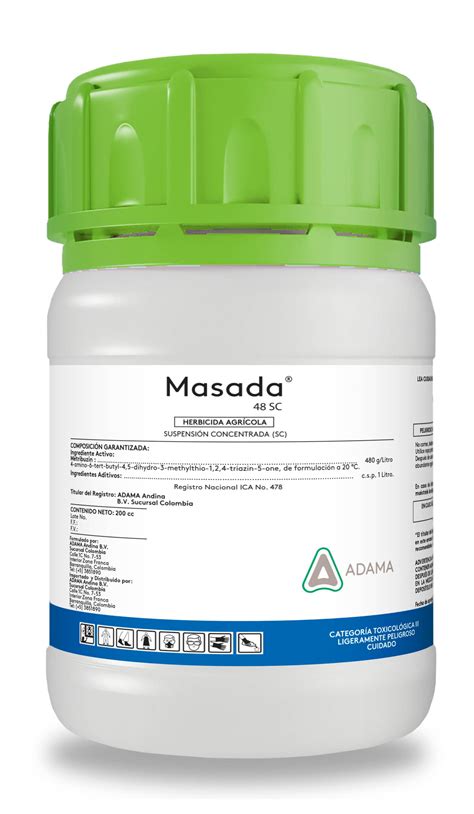 Herbicida Masada 48 SC X 200 Cc Adama Croper