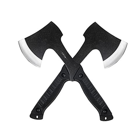 Jxe Jxo Lot De Haches De Lancer Tomahawk Tactiques En Acier