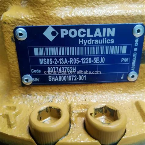 Poclain Rotator Piston Motor Ms Ms Ms High Torque Hydraulic