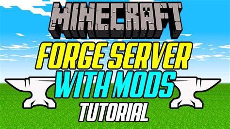 How To Make A Modded Minecraft Forge Server 1.15.2 Tutorial - YouTube