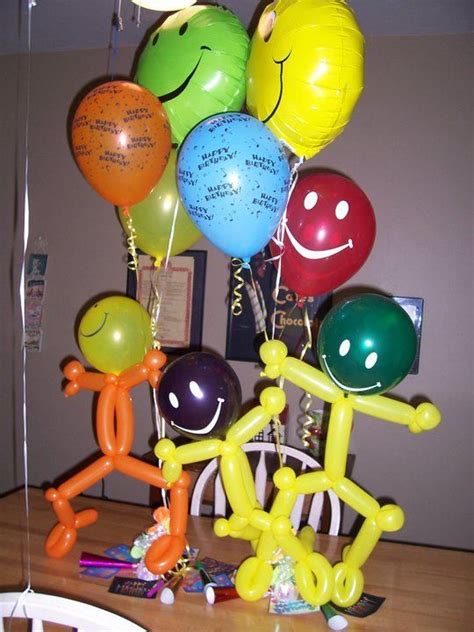 Smiley Man Balloons Balloon Modelling Balloon Bouquet Smiley Face