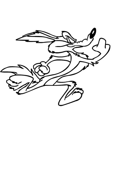 Disegno Di Willy Coyote Da Colorare