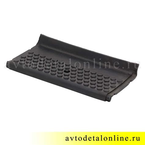 Накладка на пороги Патриот УАЗ резиновая, средняя №2, короткая 3162-8405585