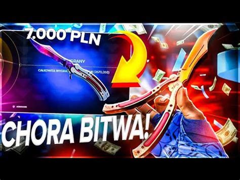 CHORE BITWY ZA 10 000 ZŁ HELLCASE YouTube