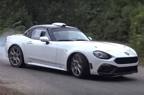 Watch And Hear The Fiat 124 Abarth R Gt Rally Car Perform Shakedown