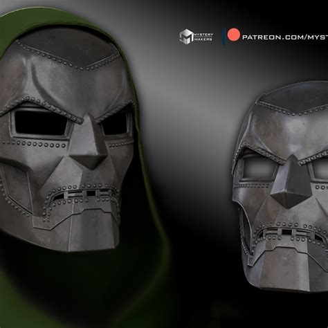 dr doom mask etsy