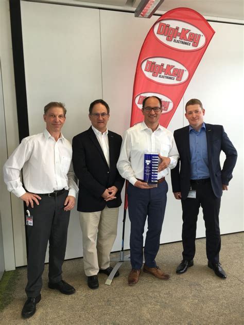 Vishay Honors Digi Key With European Catalog Distributor Of The