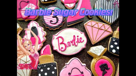 Barbie Cookie Decorating Tutorial YouTube