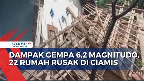 Puluhan Rumah Di Ciamis Rusak Akibat Gempa Garut Magnitudo 6 2 YouTube