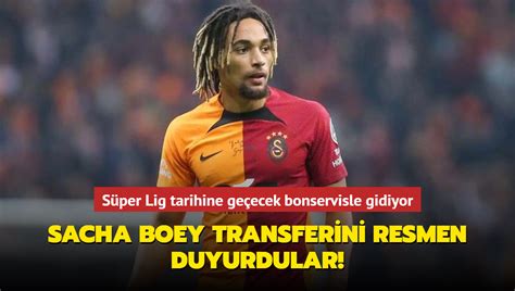 Sacha Boey Transferini Resmen Duyurdular S Per Lig Tarihine Ge Ecek