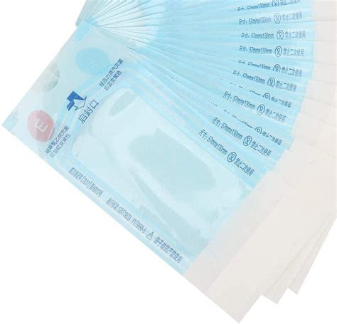 Dual Indicator Heat Sealing Sterilization Pouch For Clinic Use