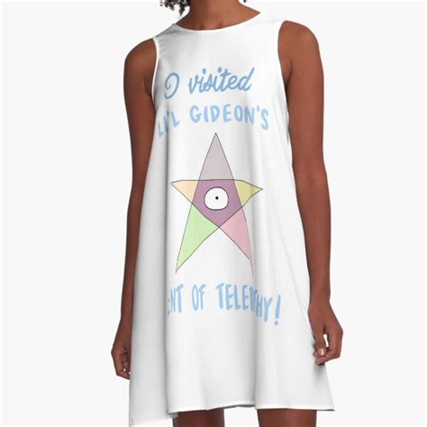 "I Visited Li'l Gideon's Tent Of Telepathy!" A-Line Dress for Sale by ...