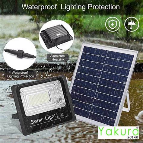 Portable Solar Flood Light Yakura Solar Next Generation Renewable Energy Company