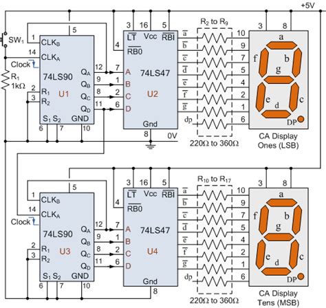 Segment Display Truth Table K Map Calculator Segment Decoder