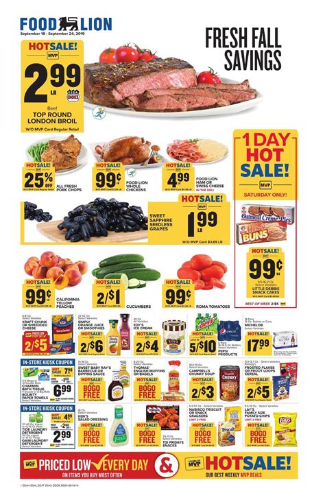 Food Lion Weekly Ad Sep 18 - 24, 2019 | WeeklyAds2