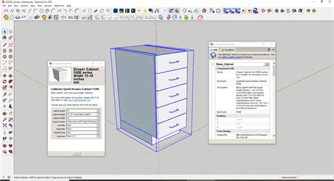 Cabinet Configuration And Parametrization With Sketchup Possible Sketchup Sketchup Community