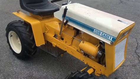 Restored 1967 Ih Cub Cadet 125 Daylight Test Drive And Overview