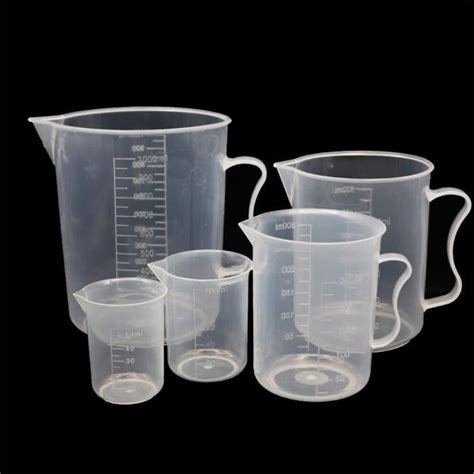 Pi Ces Verre Doseur Plastique De Laboratoire Verre Doseur Cuisine