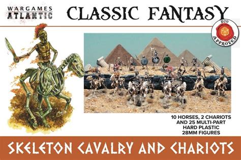 Skeleton Cavalry Chariots Rise From Wargames Atlantics Tombs