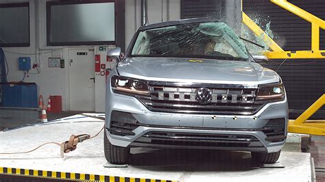 Volkswagen Touareg Crashed By Euro Ncap Gets Five Star Rating