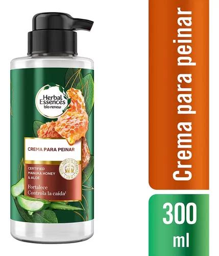 Crema Para Peinar Herbal Essences Bourbon Manuka Honey Ml Env O Gratis