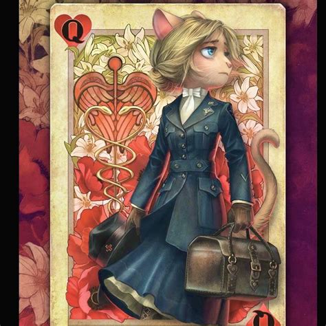 Pin By Loulou Delarosbel On Playing Cards Furry Art Character Art