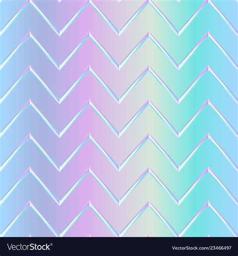 Pastel Color Zigzag Pattern Royalty Free Vector Image