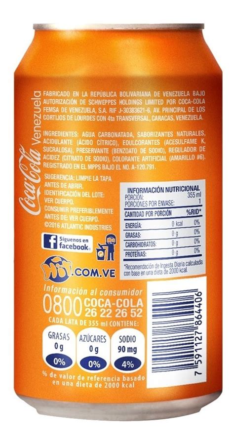 Refresco Hit Naranja Lata 355ml 6 Unidades MercadoLibre