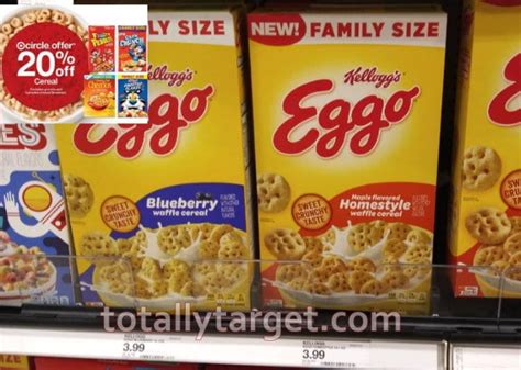 Kellogg's Eggo Cereal Family Size - Save up to 60% at Target