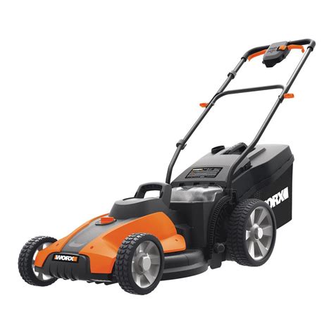 Worx Wg744 17 40v Battery Cordless Electric Lawn Mower Review Lawn