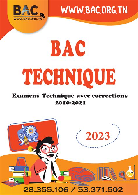 Preuves Baccalaur At Avec Corrections Technique Bac Technique