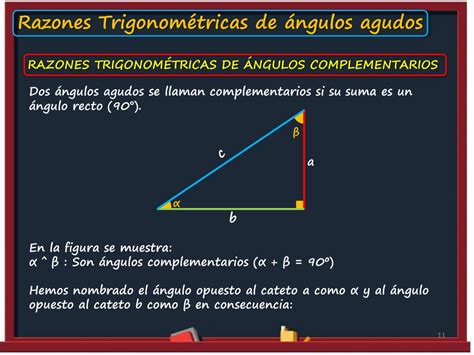 Ppt Razones Trigonométricas De ángulos Agudos Powerpoint Presentation