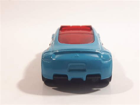 2014 Hot Wheels Hw City Mitsubishi Eclipse Concept Car Blue Die Cast T Treasure Valley